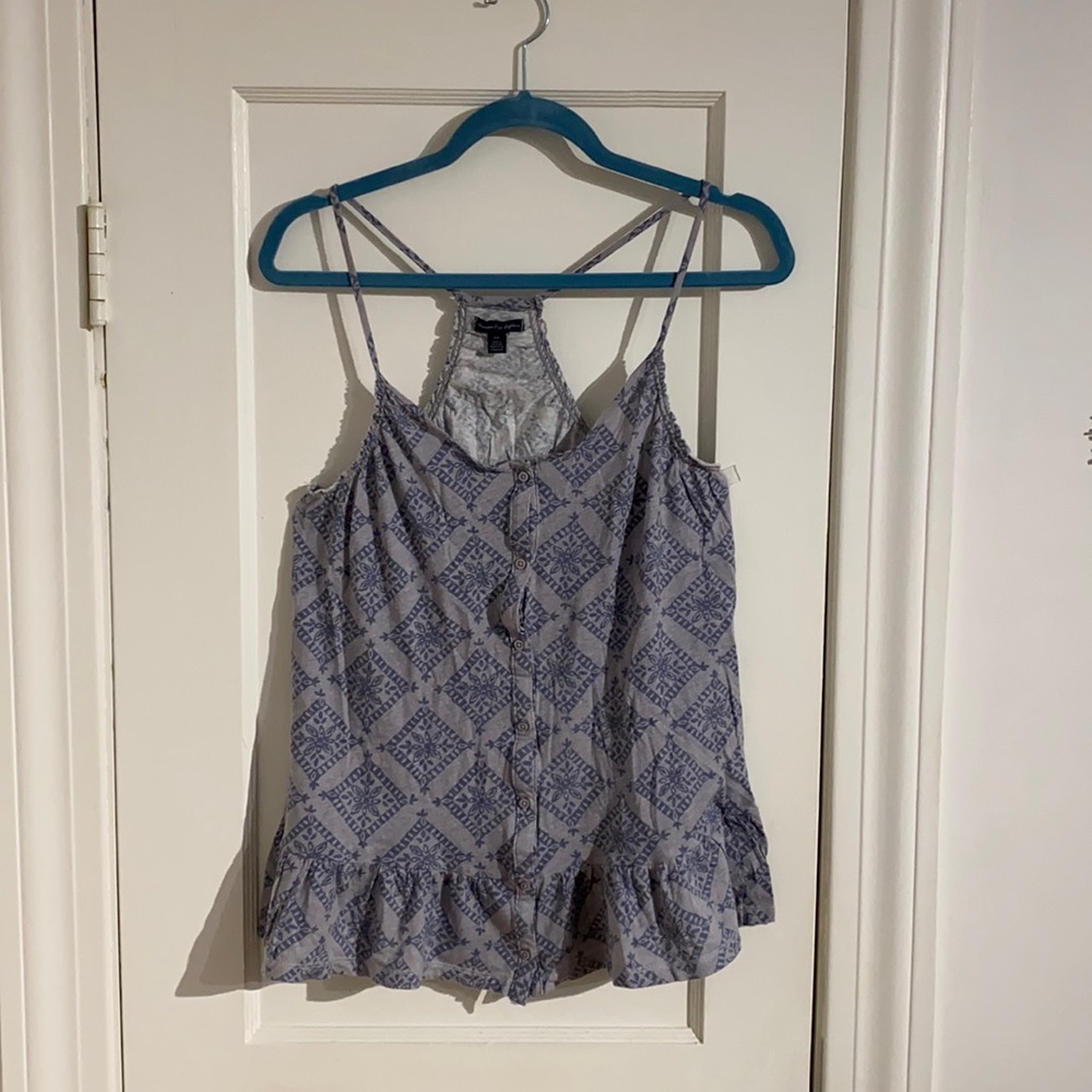 Cute Patterned American Eagle Tank Top